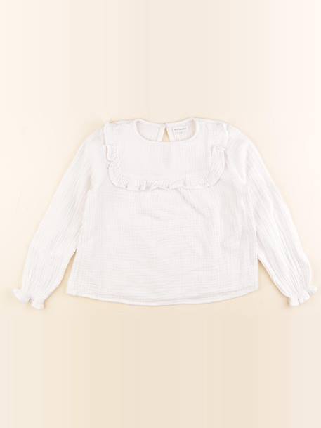 Blouse - 6 ans Blanc 1 - vertbaudet enfant 
