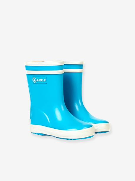 Bottes de pluie bébé Baby Flac bleu ciel+marine 1 - vertbaudet enfant 