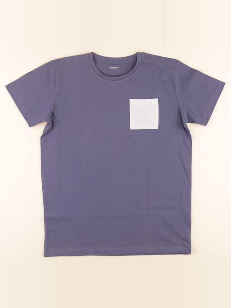 Tee-shirt - 14 ans Bleu 1 - vertbaudet enfant 