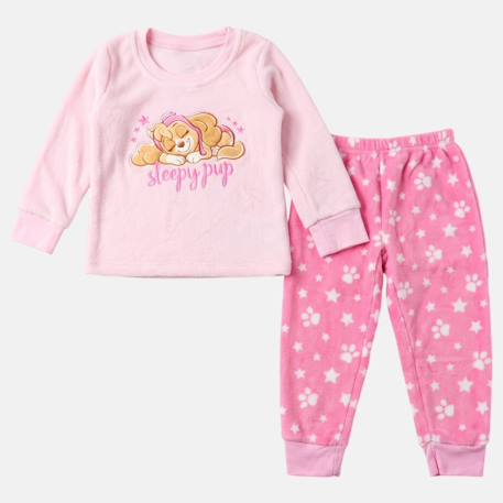 Pyjama polaire fille pat patrouille Skye Rose 4 - vertbaudet enfant 
