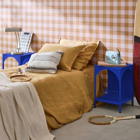 Table de chevet, table d'appoint industrielle métal (lot de 2) soho Beige+Bleu+Bleu gris+Kaki+Noir+Rose+Terracotta+Vert clair 7 - vertbaudet enfant 