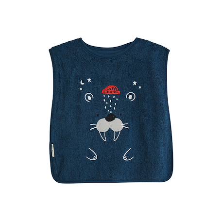 Lot de 2 bavoirs bébé en éponge kimmo Bleu 6 - vertbaudet enfant 