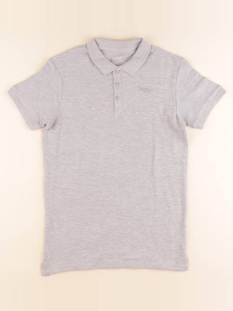 Polo - 12 ans Gris 1 - vertbaudet enfant 