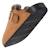 Sabots fourrés, semelle extra-flex, légers, patch talon confort Camel/camel 5 - vertbaudet enfant 