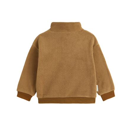 Ensemble bébé sweat en polaire et pantalon en molleton ubatuba Camel 3 - vertbaudet enfant 