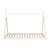 Lit tipi enfant  bois de pin sommier à lattes inclus tobias Blanc+Vert 5 - vertbaudet enfant 