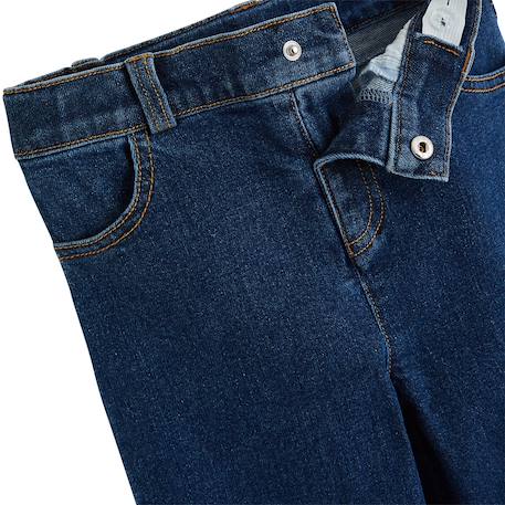 Jean enfant wide leg Bleu 4 - vertbaudet enfant 