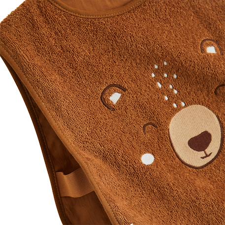 Lot de 2 bavoirs bébé en éponge kimmo Bleu 5 - vertbaudet enfant 