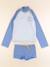 Ensemble de bain - 10 ans Bleu 1 - vertbaudet enfant 