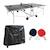 Table de ping pong outdoor, avec 2 raquettes et 3 balles, pour utilisation extérieure + housse en pvc Bleu+Gris 8 - vertbaudet enfant 