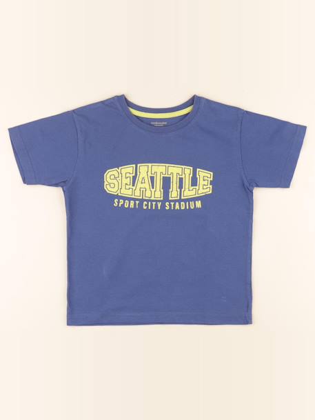Tee-shirt - 6 ans Bleu 1 - vertbaudet enfant 