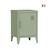 Lot de 2 tables de chevet industrielle métal, 1 porte Bleu+Bleu gris+Kaki+Noir+Rose+Terracotta+Vert clair 42 - vertbaudet enfant 