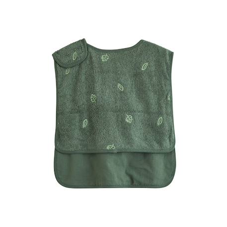 Lot de 2 bavoirs bébé en éponge moka Vert 4 - vertbaudet enfant 