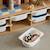 Meuble de rangement pour enfant, 6 bacs en plastique Blanc+Naturel 12 - vertbaudet enfant 