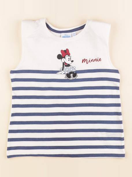 Tee-shirt - 6 ans Blanc, bleu 1 - vertbaudet enfant 
