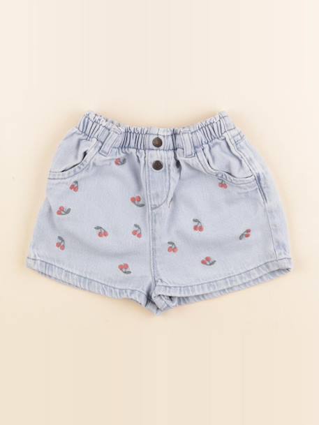 Short - 24 mois Bleu, rouge 1 - vertbaudet enfant 