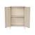 Lot de 2 commodes/armoires métal 2 portes soho l 75 x p 33 x h 110 cm Beige+Bleu gris+Kaki+Noir+Rose+Terracotta+Vert clair 6 - vertbaudet enfant 