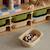 Sora - children's storage unit with 6 storage bins Orange+Vert olive 11 - vertbaudet enfant 
