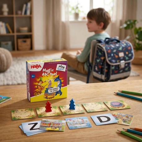 Jeu de duel mots magiques Jaune 2 - vertbaudet enfant 