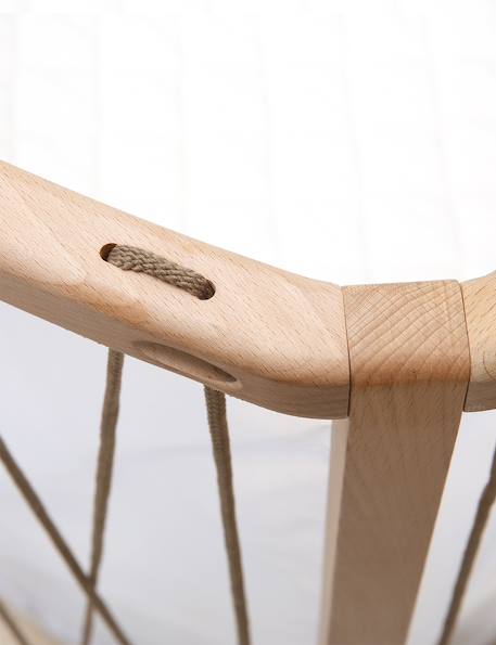 Lit bébé 120 cm KIMI Kit Organic Bois de rose+Desert+Hazelnut+Lichen 18 - vertbaudet enfant 