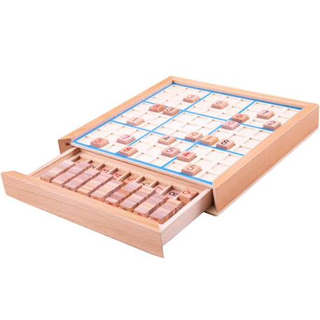 Sudoku en bois Beige 3 - vertbaudet enfant 
