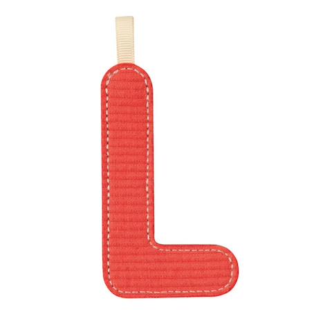 Lettre l phosphorescente Rouge 1 - vertbaudet enfant 