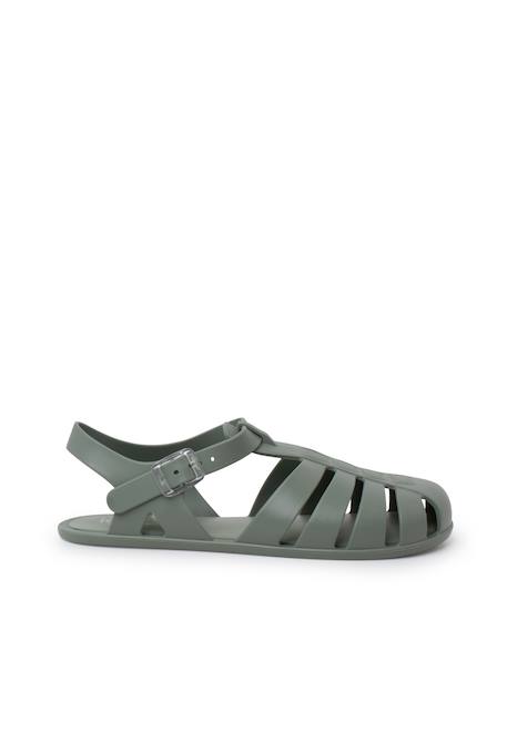 Sandales plastique barefoot enfants Rose+Sable+Vert 13 - vertbaudet enfant 
