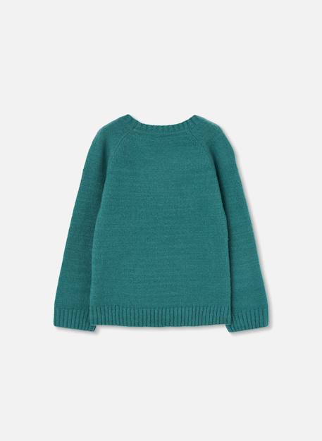 Pull garçon col rond Noir 3 - vertbaudet enfant 