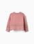 Gilet en maille avec motif jacquard Rose 2 - vertbaudet enfant 