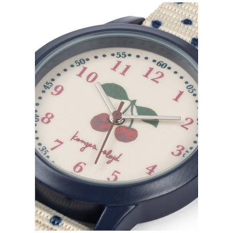 Montre pour enfant cherry dot Blanc, bleu, rouge 2 - vertbaudet enfant 