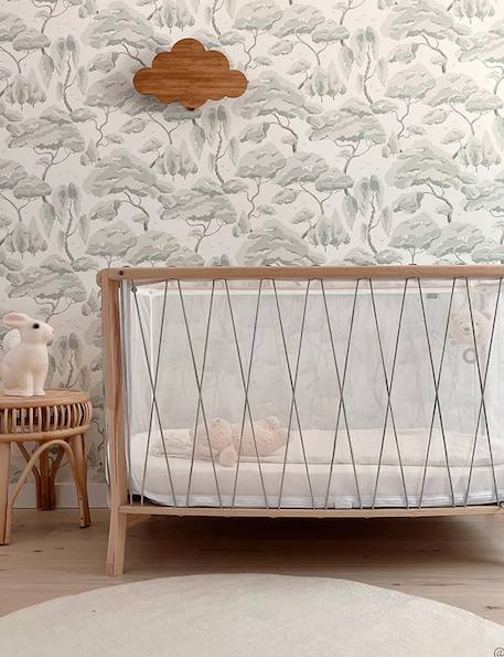 Lit bébé 120 cm KIMI Kit Organic Bois de rose+Desert+Hazelnut+Lichen 19 - vertbaudet enfant 