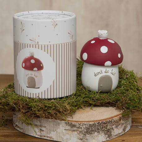 Boîte à dents champignon Rouge, blanc 2 - vertbaudet enfant 