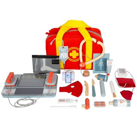 Trousse d’urgentiste Rouge 1 - vertbaudet enfant 