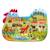 Puzzle en bois - la ferme 48 pièces Multicolor 2 - vertbaudet enfant 