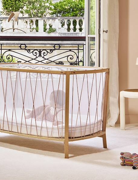 Lit bébé 120 cm KIMI Kit Organic Bois de rose+Desert+Hazelnut+Lichen 1 - vertbaudet enfant 
