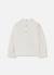 T-shirt fille en maille imprimé ourson Blanc 2 - vertbaudet enfant 