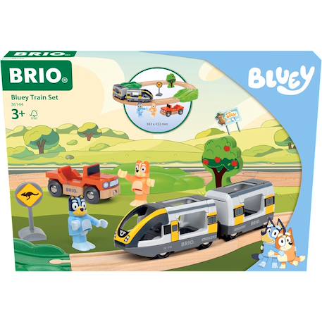 Circuit de train bluey Bleu 6 - vertbaudet enfant 