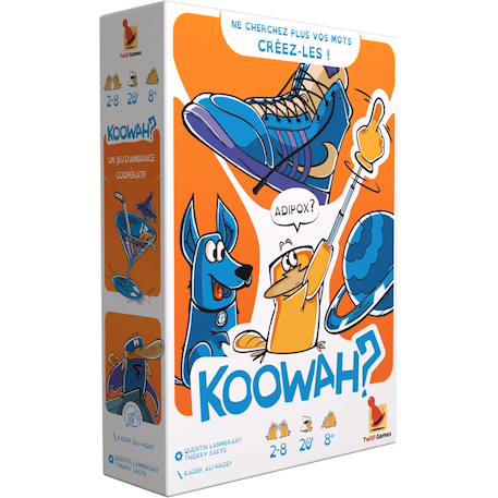 Koowah jeu d'ambiance Orange 1 - vertbaudet enfant 