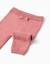 Pantalon en maille avec nœud décoratif Beige clair+Rose 6 - vertbaudet enfant 