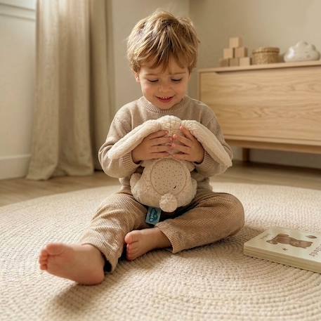 Peluche projecteur d'étoiles lapin Beige 6 - vertbaudet enfant 