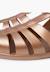 Sandales plastique classiques biarritz métallisées Bronze+Vert 6 - vertbaudet enfant 