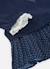 Robe fille brodée d'ourson avec béret Bleu 4 - vertbaudet enfant 