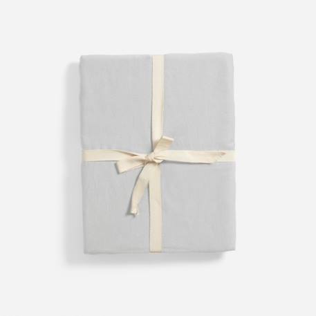 Taie d'oreiller pur coton bio Blanc+Bleu nuit+Ecru+Eucalyptus+Gris clair+Rose nude+Terracotta 30 - vertbaudet enfant 