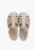 Sandales plastique barefoot enfants Rose+Sable+Vert 11 - vertbaudet enfant 