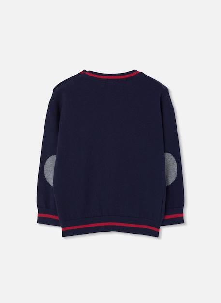 Pull garçon imprimé hélicoptères Bleu 3 - vertbaudet enfant 