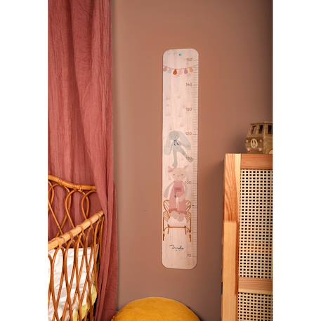 Toise en bois souris Beige 4 - vertbaudet enfant 