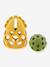 Hochet sensoriel en silicone jaune+rose 3 - vertbaudet enfant 