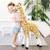Peluche bébé girafe girafon Marron 5 - vertbaudet enfant 