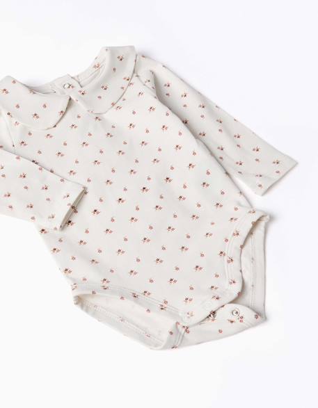 Ensemble 3 pièces avec imprimé floral Rose clair 3 - vertbaudet enfant 