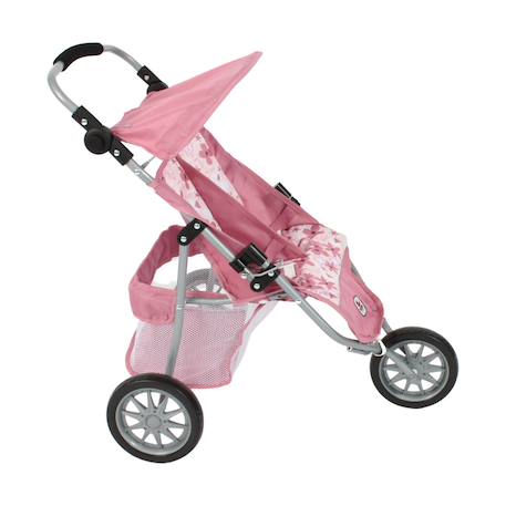 Poussette de jogging moderne à 3 roues pour poupées Rose 2 - vertbaudet enfant 